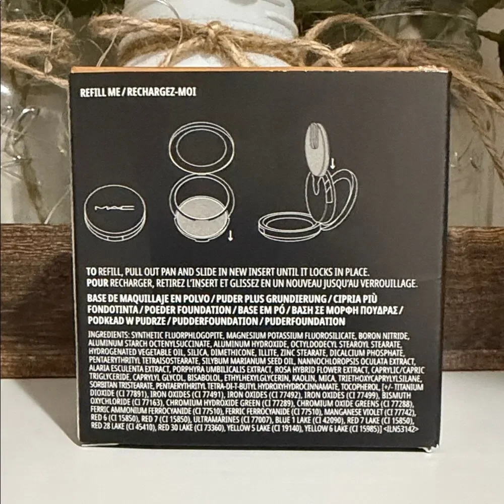 MAC Studio Fix Powder Plus Foundation C8 New Refillable Compact